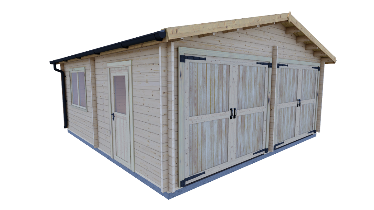 KADAGYS – medinis garažas 35,4 m² - Image 7