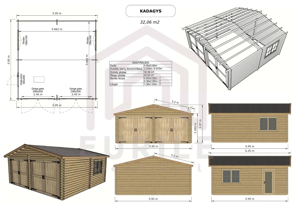 Projekto KADAGYS brėžiniai