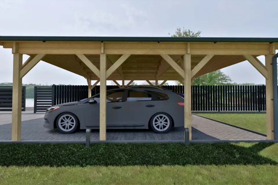 SAUSMEDIS medinė stoginė automobiliui
